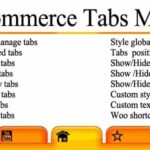 WooCommerce Tab Manager